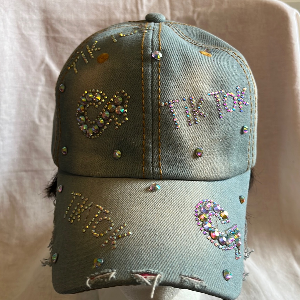 Tik Tok Blinged Ball Cap